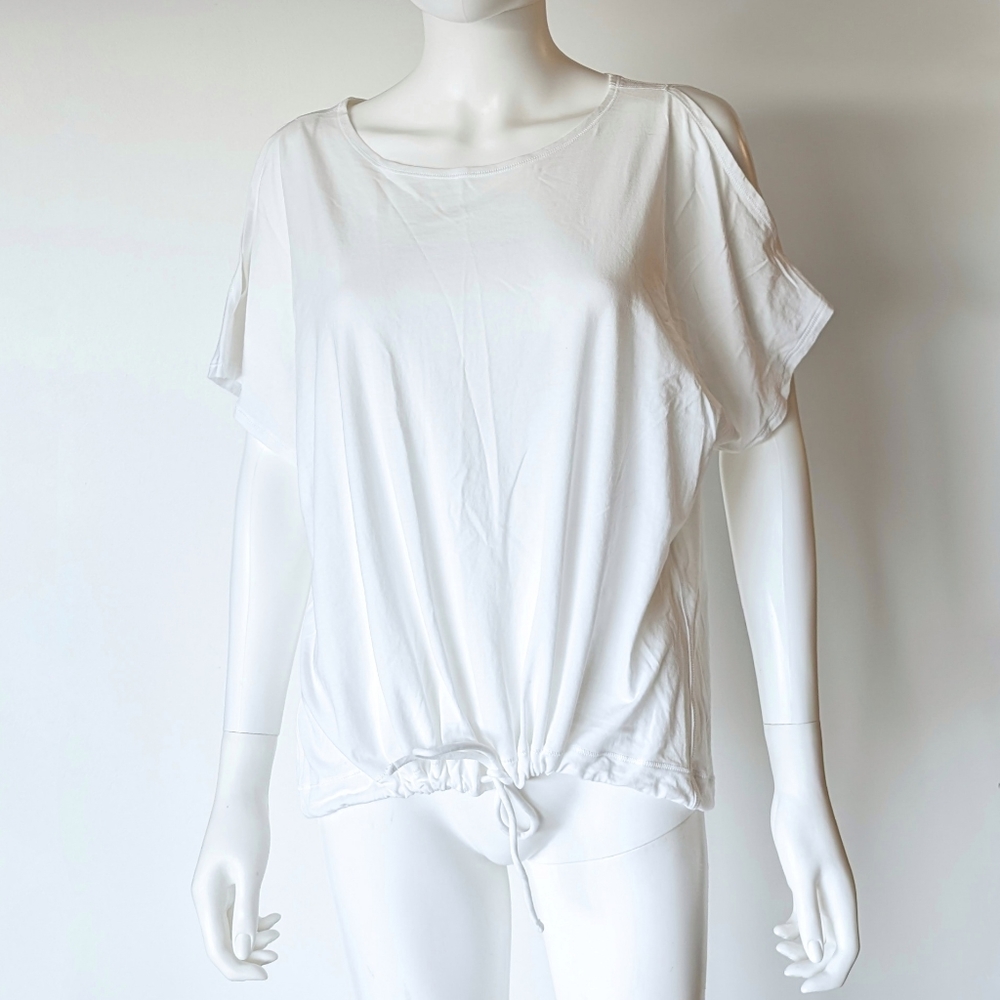 Lululemon Renew the Day White Short Sleeve Tee